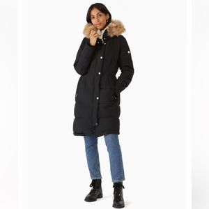SALE! Kate Spade Black Down Parka, NWT Size Med & Lrg